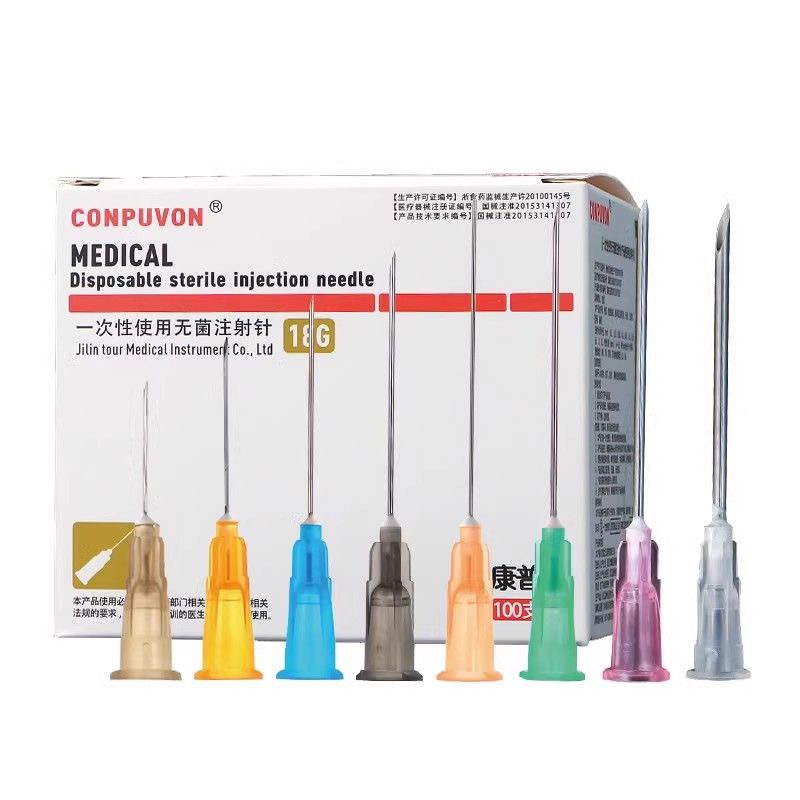 Medical Laboratory Science - 100pcs/lot Jarum Suntik Steril Sekali Pakai