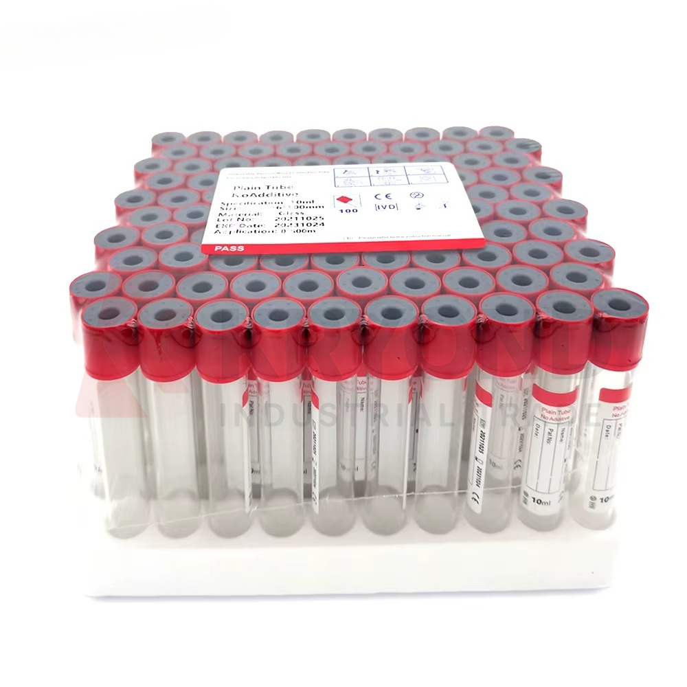 Blood Collection Tube - 100pcs Tabung Pengumpul Darah Vakum Plastik