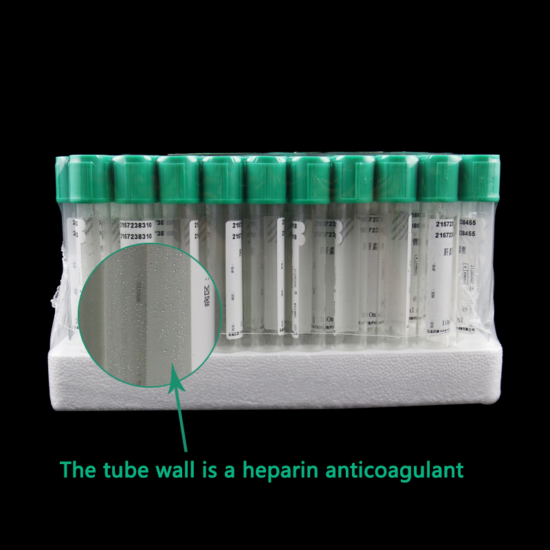 Blood Collection Tube - 3/5/10Ml Tabung Anticoagulan Natrium Heparin Tabung