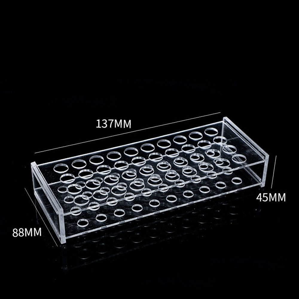 Rak Tabung Akrilik Transparan  - Centrifuge Tube Rack ulasan dan harga
