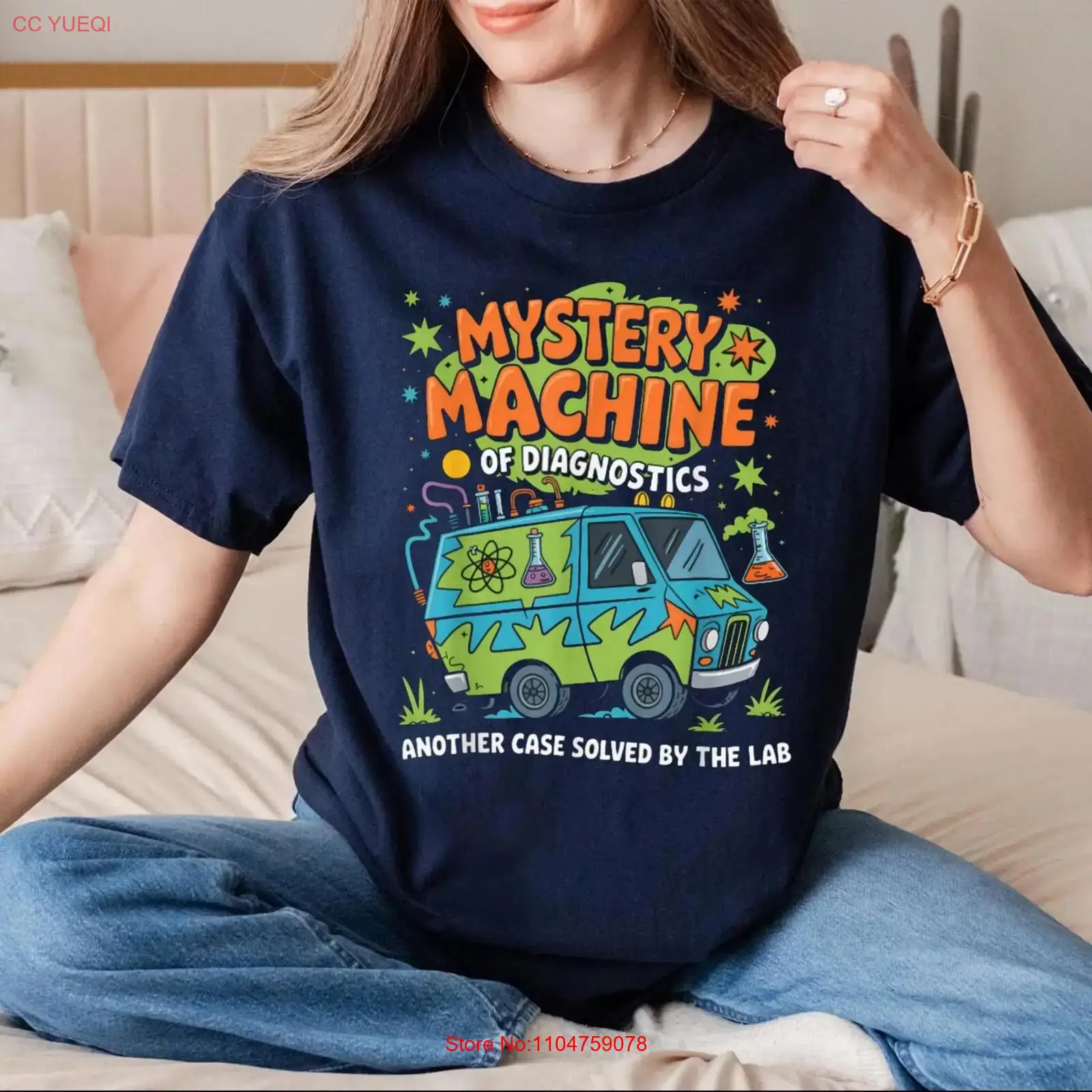 Kaos Mystery Machine of Diagno - Medical Lab Week ulasan dan harga