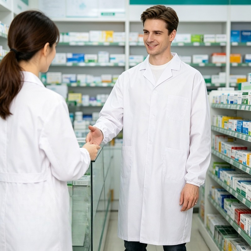 Jas Laboratorium Anti Air Warn - Medical Lab Research ulasan dan harga