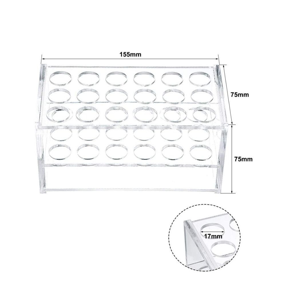 Rak Tabung Akrilik Baru Transp - Centrifuge Tube Rack ulasan dan harga
