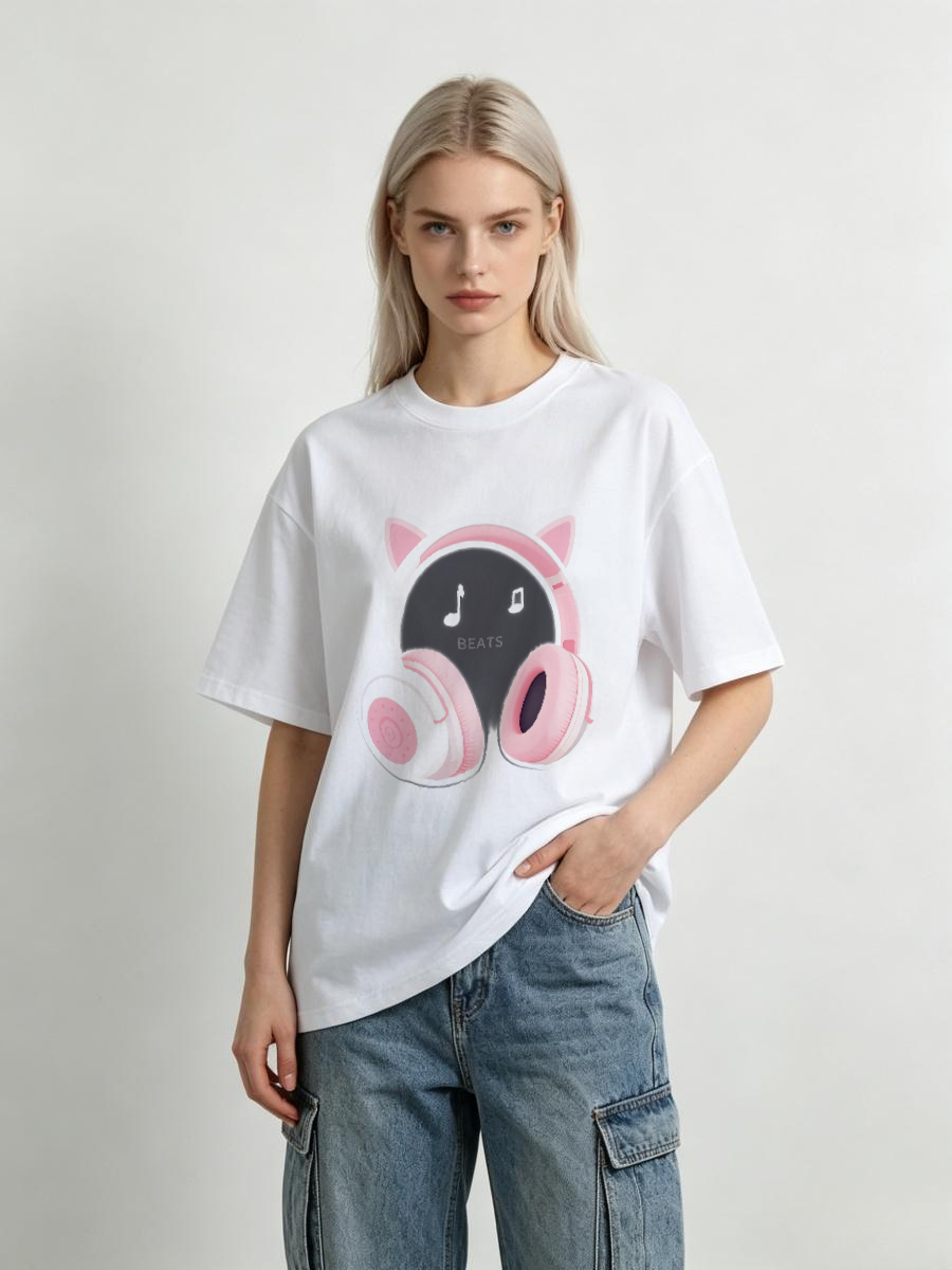 T-Shirt Wanita Mikroskop Peral - Medical Lab Research ulasan dan harga
